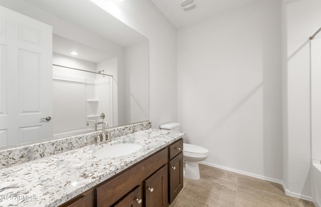 21292 N 270th Dr, Buckeye, AZ 85396 - full bath with vanity, baseboards, and toilet