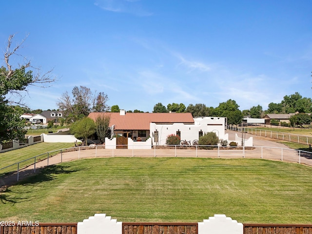 21230 S 156th St, Gilbert, AZ 85298 - back of property featuring a tile roof