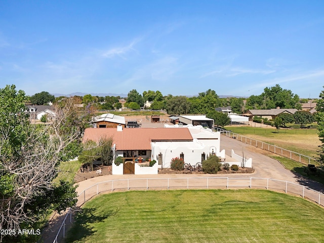 21230 S 156th St, Gilbert, AZ 85298 - rear view of house with a tile roof and stucco siding