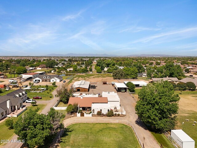 21230 S 156th St, Gilbert, AZ 85298 - aerial perspective of suburban area featuring a mountainous background