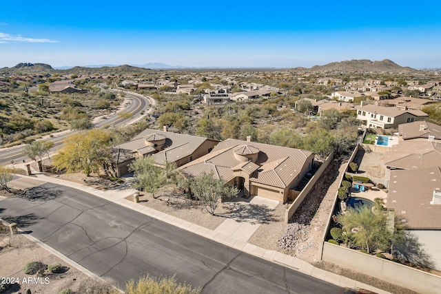 3660 S Golden Eye Ln, Gold Canyon, AZ 85118 - aerial view featuring a residential view and a mountain view