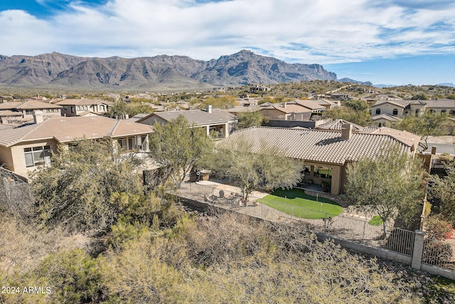 3660 S Golden Eye Ln, Gold Canyon, AZ 85118 - view of mountain feature featuring a residential view