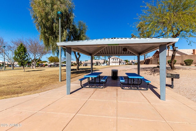 1500 N Markdale Unit 8, Mesa, AZ 85201 - view of property's community with a gazebo and a lawn