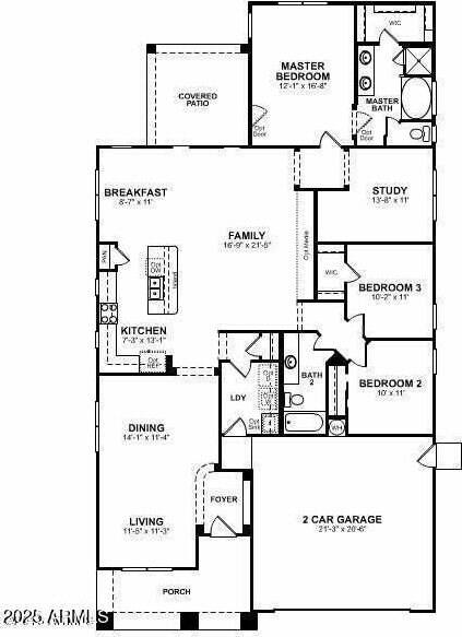 15588 W Devonshire Ave, Goodyear, AZ 85395 - view of property floor plan
