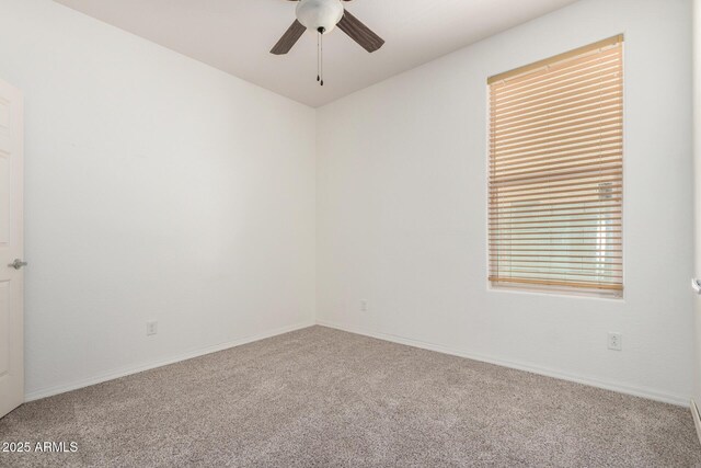 15588 W Devonshire Ave, Goodyear, AZ 85395 - spare room with carpet flooring and ceiling fan