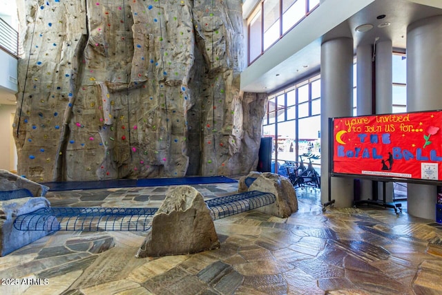 view of community lobby