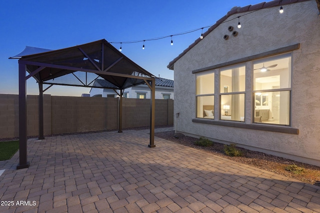 5245 N 205th Ln, Buckeye, AZ 85396 - view of patio / terrace with fence