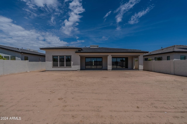 view of rear view of house