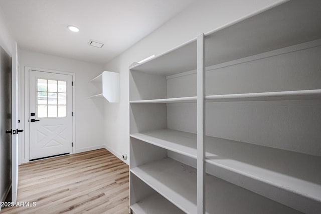view of pantry