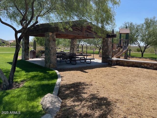 10417 W Alyssa Ln, Peoria, AZ 85383 - surrounding community featuring a gazebo, playground community, and a yard