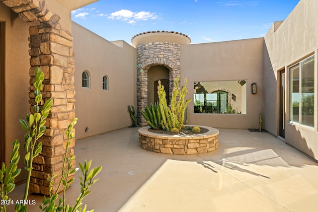 view of patio