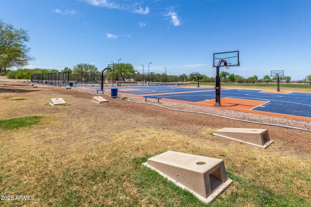 5240 E Gummite Dr, San Tan Valley, AZ 85143 - view of sport court with community basketball court