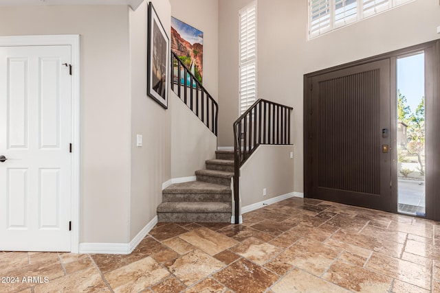 view of foyer