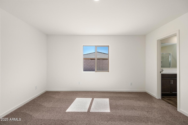 4051 N Ghost Hollow Way, Casa Grande, AZ 85122 - carpeted spare room with baseboards