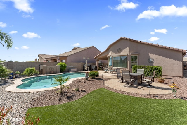 10333 E Gold Nugget Ct, Gold Canyon, AZ 85118 - view of pool featuring a patio
