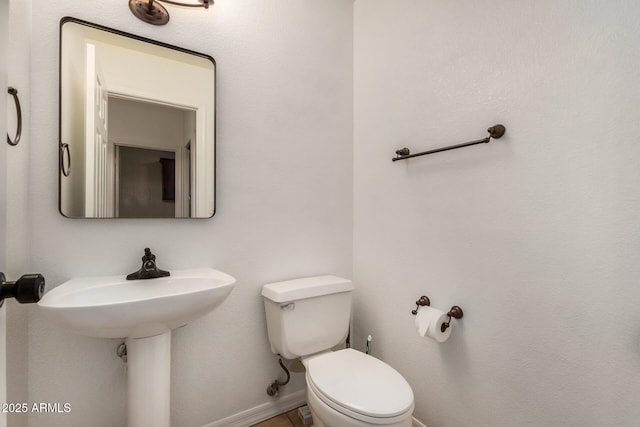 2226 N Gentry, Mesa, AZ 85213 - half bath featuring toilet and baseboards