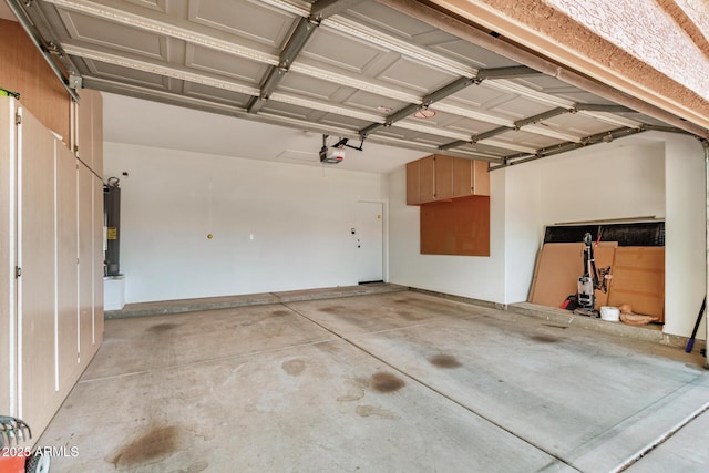 2226 N Gentry, Mesa, AZ 85213 - garage featuring a garage door opener and water heater