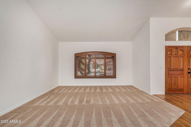 2226 N Gentry, Mesa, AZ 85213 - bonus room with baseboards, carpet, and vaulted ceiling