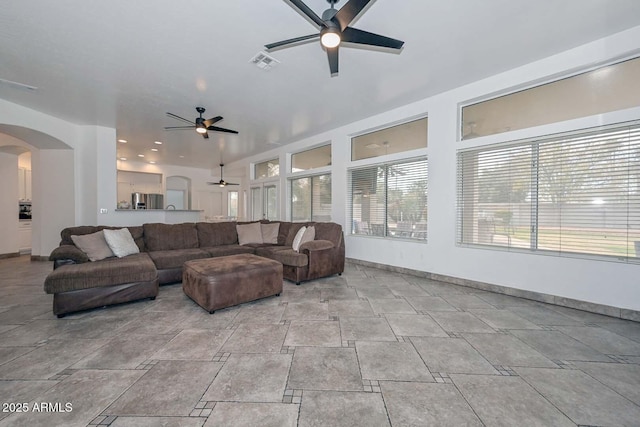 view of living room