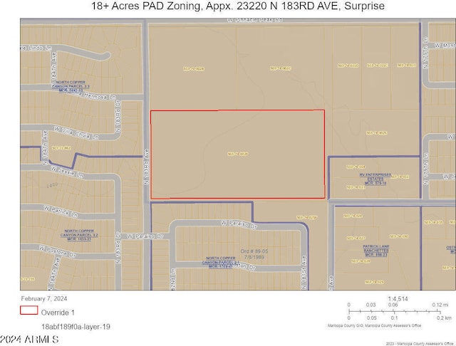 23220 N 183rd Ave Unit 503-74-002-F, Surprise AZ, 85387 land for sale