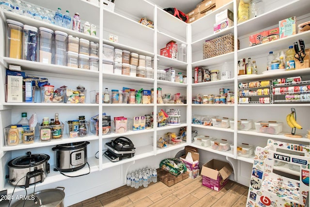 view of pantry