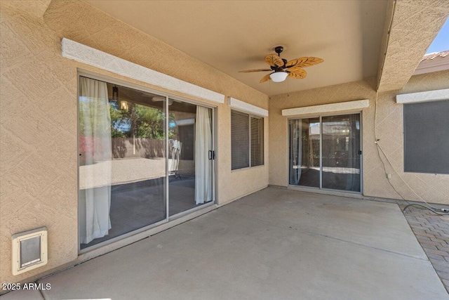 21192 E Stirrup St, Queen Creek, AZ 85142 - view of patio / terrace with ceiling fan