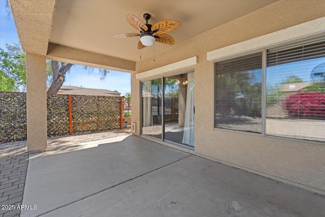 21192 E Stirrup St, Queen Creek, AZ 85142 - view of patio / terrace featuring ceiling fan
