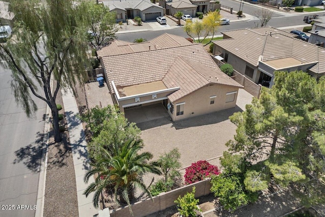 21192 E Stirrup St, Queen Creek, AZ 85142 - drone / aerial view featuring a residential view