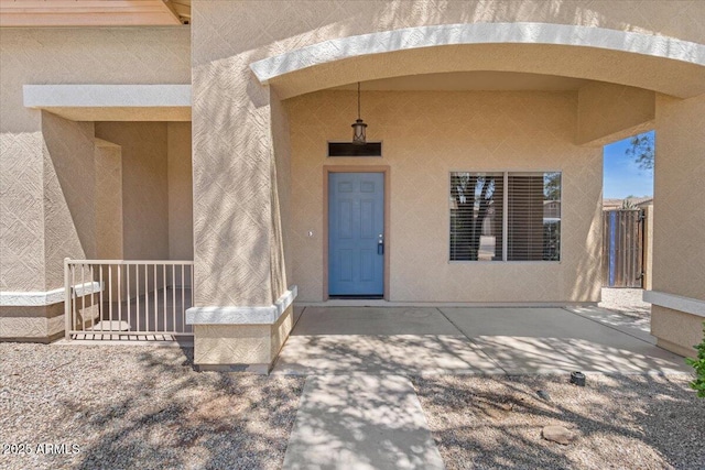 21192 E Stirrup St, Queen Creek, AZ 85142 - entrance to property with stucco siding