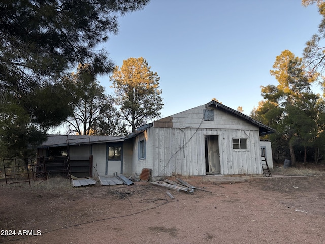 view of back of house