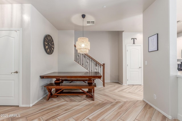 13540 N 87th Dr, Peoria, AZ 85381 - hallway with baseboards and stairs