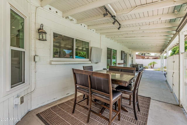 18820 N 33rd Ave, Phoenix, AZ 85027 - view of patio with outdoor dining space