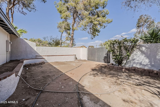 view of patio / terrace featuring a fenced backyard