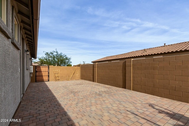 view of patio