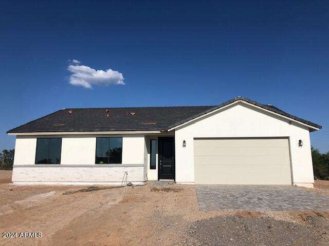 ranch-style house with a garage