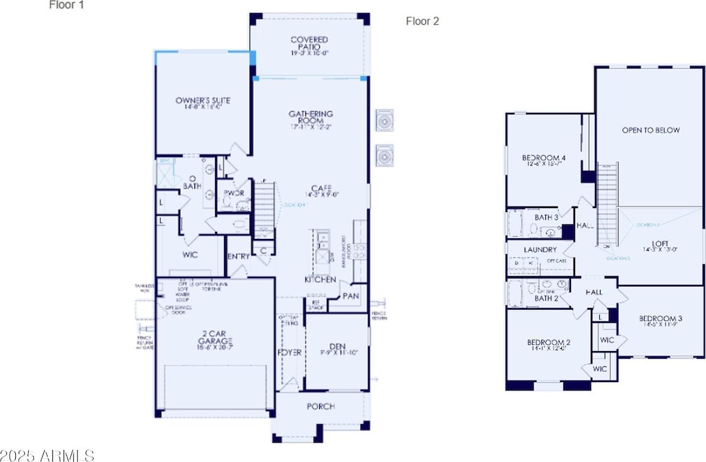 13557 W Cassia Trl, Peoria, AZ 85383 - property floor plan