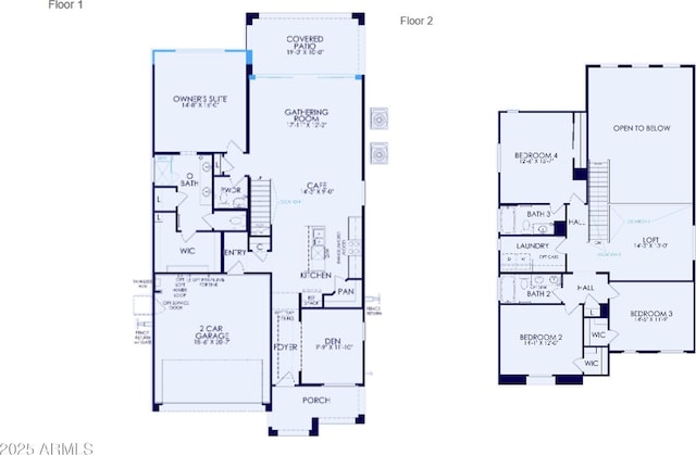 13557 W Cassia Trl, Peoria, AZ 85383 - property floor plan