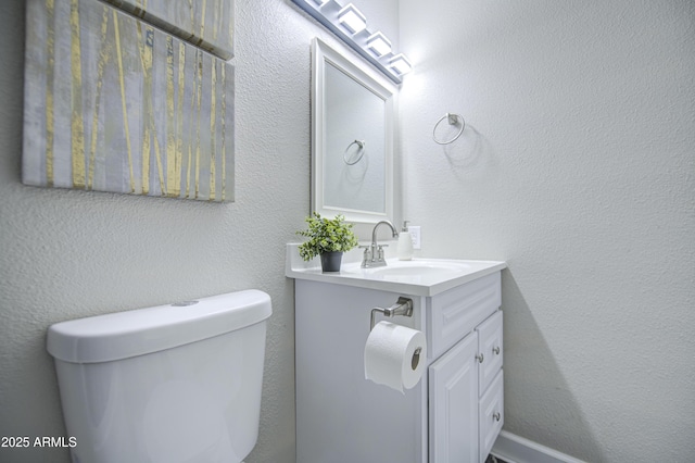 8523 W Whitton Ave, Phoenix, AZ 85037 - half bathroom with vanity and toilet