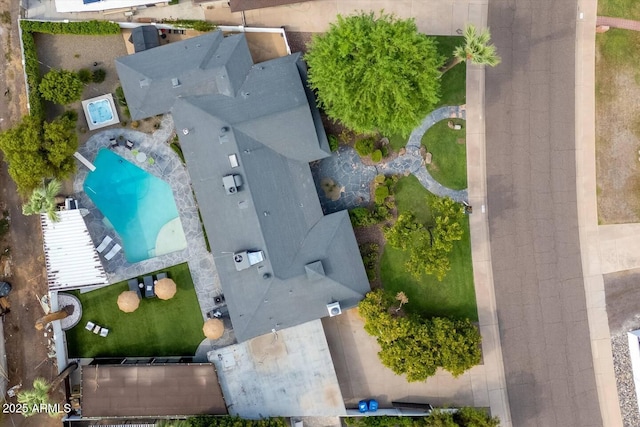 7508 N 13th Ave, Phoenix, AZ 85021 - drone / aerial view of a pool