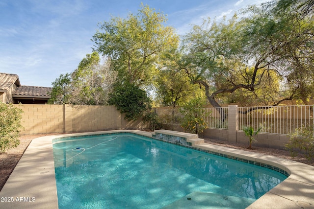 view of swimming pool