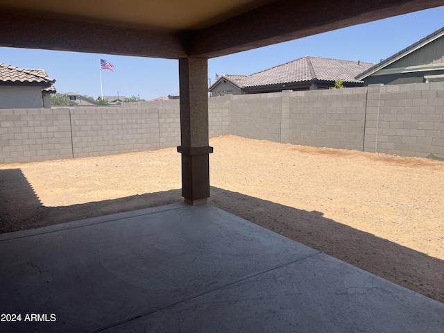 view of patio