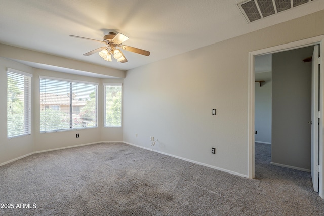 2340 W Myrtle Dr, Chandler, AZ 85248 - unfurnished room with carpet floors and a ceiling fan