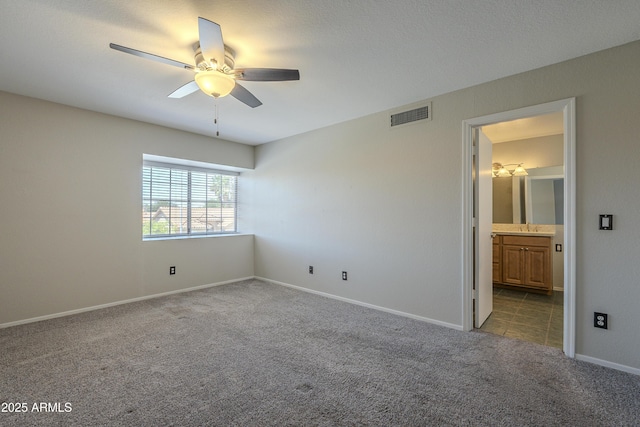 2340 W Myrtle Dr, Chandler, AZ 85248 - carpeted spare room with a ceiling fan and baseboards