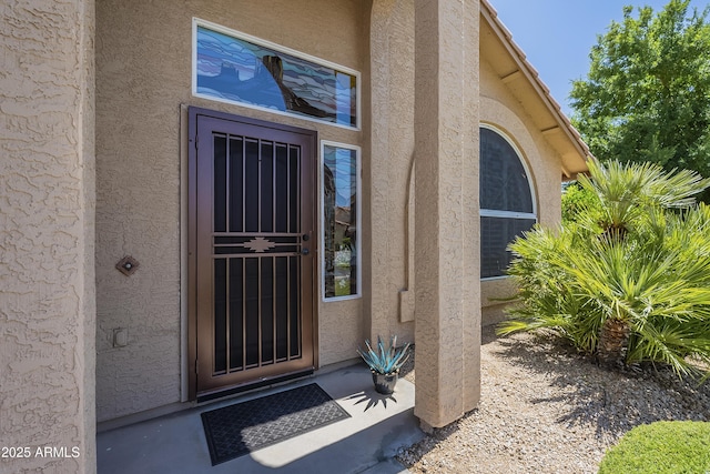 2340 W Myrtle Dr, Chandler, AZ 85248 - property entrance featuring stucco siding