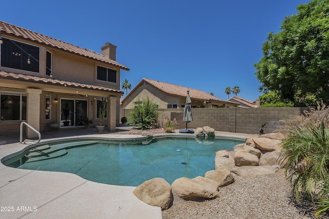 2340 W Myrtle Dr, Chandler, AZ 85248 - view of pool with a patio