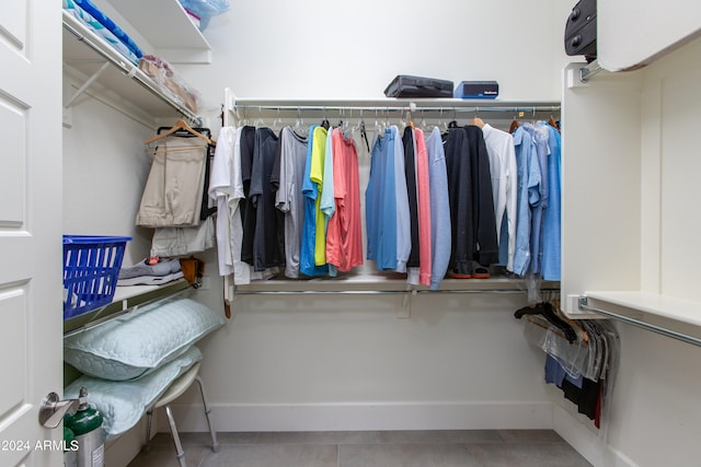 view of spacious closet