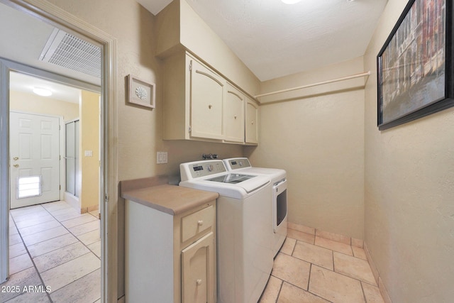 6911 E Thunderbird Rd, Scottsdale, AZ 85254 - laundry room featuring cabinet space and washer and clothes dryer