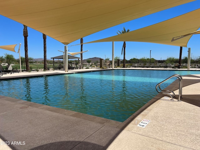 view of swimming pool