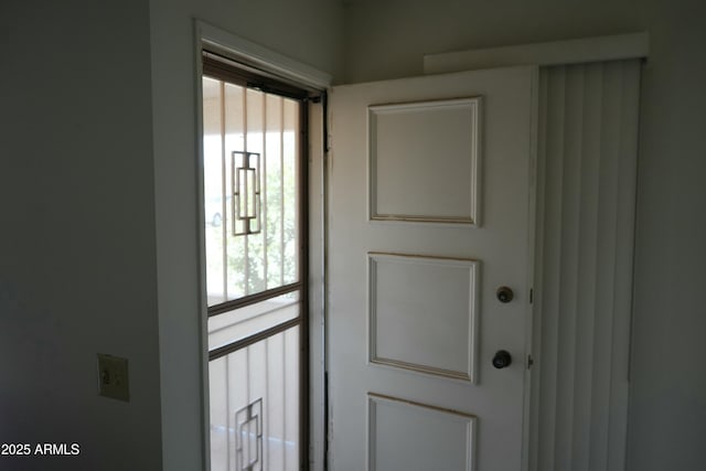 doorway to outside with a healthy amount of sunlight