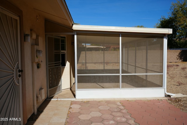 view of property entrance